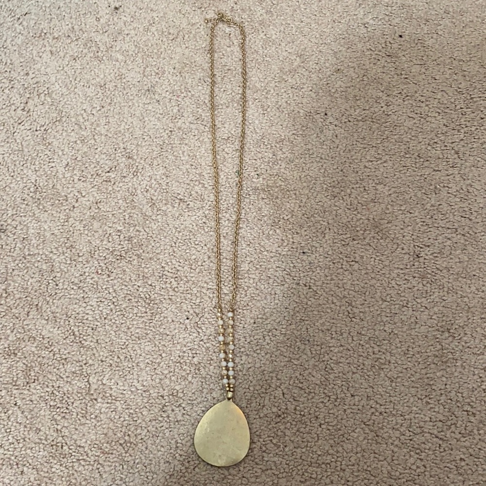 Cute gold necklace